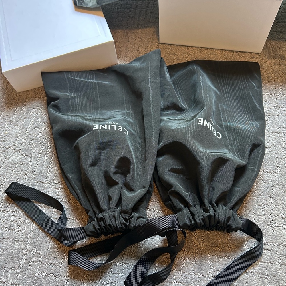 Celine Triomphe Leather Sandal - Picture 11 of 11
